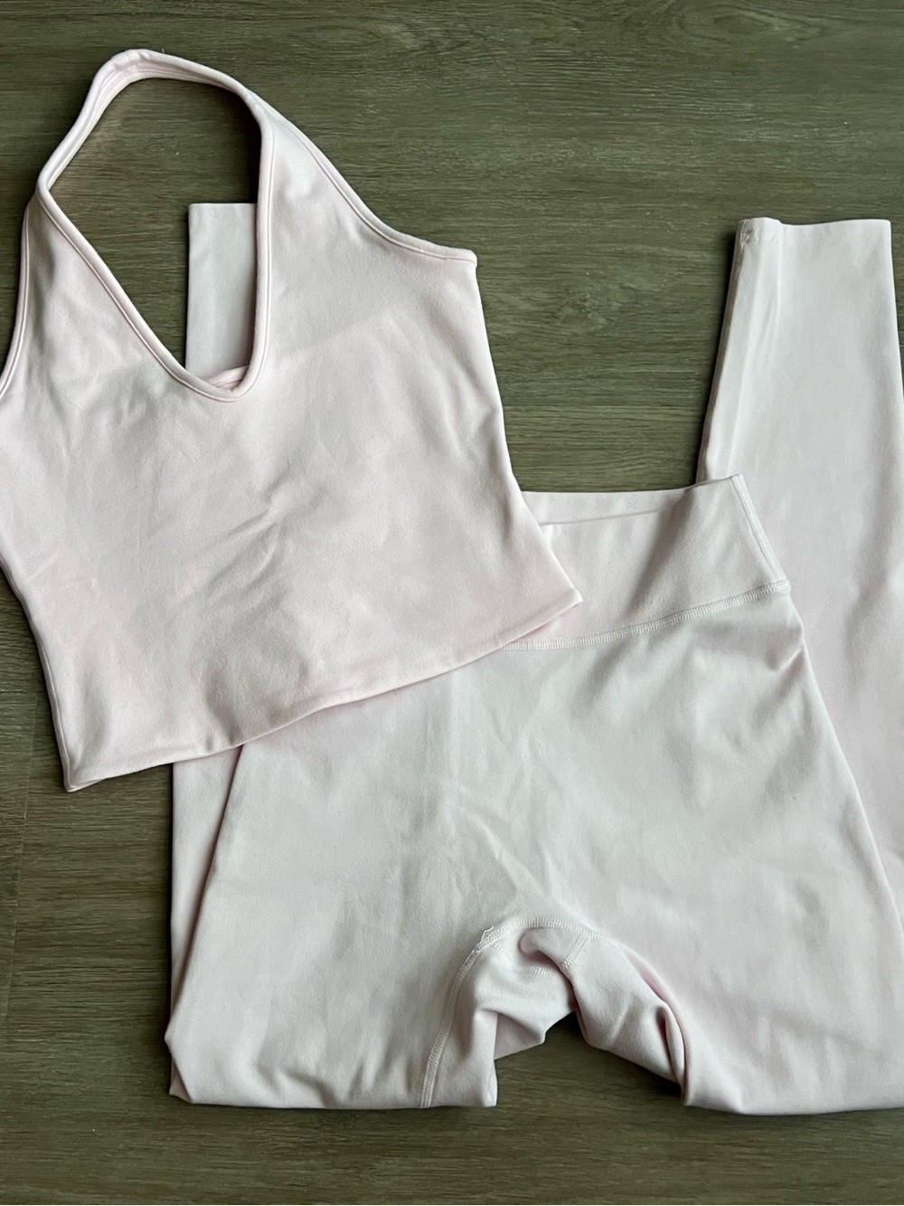 437 Powder Pink Activewear Set